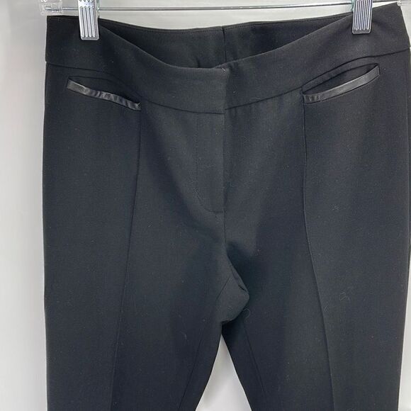 Classiques Entier Women's Dress Pants Zipper Trouser Office Pleated Black Size 4 - Picture 4 of 12